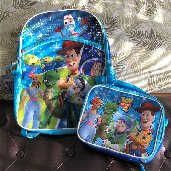 Disney Handbags - NWT 2pc Toy Story backpack & lunch set